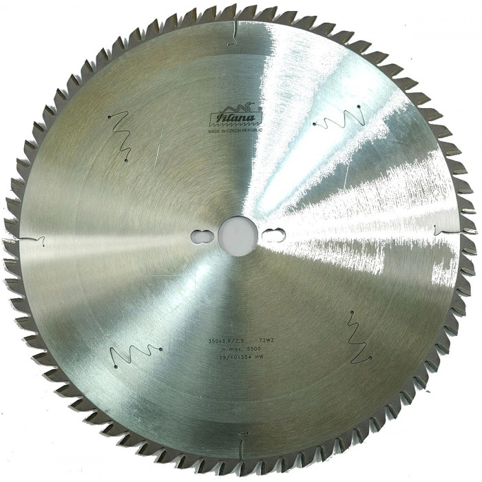 Диск поперечного пиления 350x30_3.6/2.5 z72 81-16 WZ Pilana